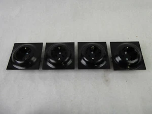 alte originale Steckdose - Bakelit - Bauhaus - sehr guter Zustand - Schuko - Bild 1 von 2