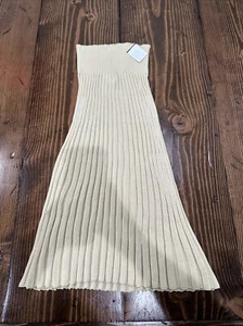 La Saison Women’s XS Sportive Slip-On Maxi Skirt - Yellow NWT  - Picture 1 of 4