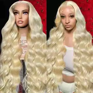 HD Lace Frontal Perücken 13x6 Lace Front Echthaarperücke Echthaarperücken für Damen - Bild 1 von 15