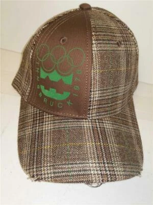 全新 1978 年 因斯布鲁克 奥地利 冬季 奥运会 男式 OSFA 许可仿旧帽子 — 第 1/4 张图片