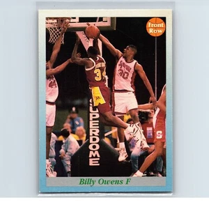 Billy Owens Syracuse Orangemen 1992 Front Row Premier Rookie #85 - Picture 1 of 2