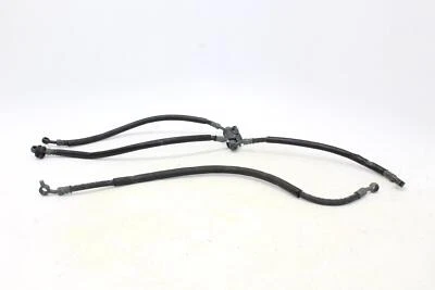 2002 Kawasaki Zr7s Zr750 pinça de freio dianteiro traseiro linhas de mangueiras - Imagem 1 de 4