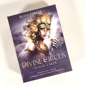 Divine Circus Oracle Cards and Guidebook Set Alana Fairchild Guidance For Life - Picture 1 of 9