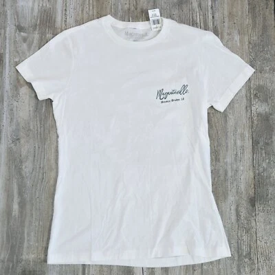 Margaritaville Breaux Bridge, LA Ladies Short Sleeve T Shirt Size M Fitted Snug - Image 1 of 4