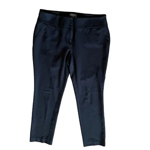 Vince Camuto womens black mid rise skinny dress pants trouser knit 6 - Picture 1 of 7