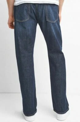 Mens Gap 1969 Relaxed Fit Medium Authentic Indigo Blue Jeans sz 31 X 34 NEW NWT - Image 1 of 4