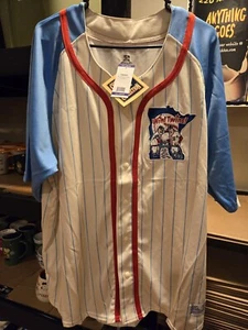 NWT Minnesota Twins Cooperstown Collection Button Down Jersey Size 2X - Picture 1 of 7