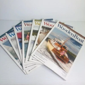 Wooden Boat Magazine Lot -All six 2017 issues plus 2016 December Issue. - Picture 1 of 13