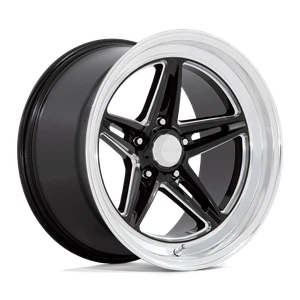 American Racing VN514 GROOVE 18x10 5x4.75 0mm Black/Milled VN514BE18103400 - Picture 1 of 1