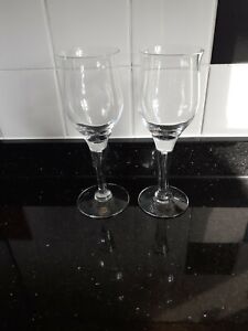 2 x Dartington FT318 Mateus Wine Glasses approx 19cm tall