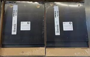 Set of 2 - Ikea KALLAX Insert with 1 Door Black-Brown Fits Expedit 602.781.70 - Picture 1 of 4