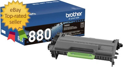 Cartucho de tóner genuino súper alto rendimiento, TN880, tóner negro de repuesto, página Y Foto 1 de 4