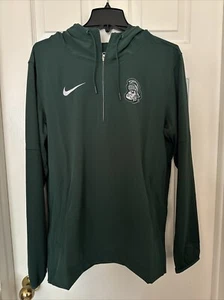 Nike On Field Herren Small Michigan State Player Issued PE Langarm gewebte Jacke - Bild 1 von 17