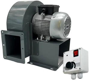 Industrie Radialgebläse + REGLER Lüfter/Gebläse/Ventilator Radiallüfter 230V - Bild 1 von 7