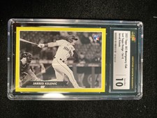 2021 Topps 582 Montgomery Club Jarred Kelenic RC Lost Design Set 4 CSG 10 POP 2