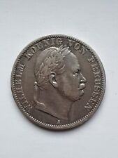3 Mark Ein Vereinsthaler Ein Pfund Kaiser Wilhelm König von Preußen 1866 SELTEN