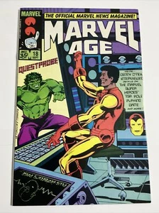 Libro de historietas de alto grado de Hulk Iron Man de la Edad de Marvel #18 1984 8,5 en estado bastante bueno - Imagen 1 de 10