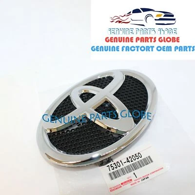 NUEVO EMBLEMA PARRILLA DELANTERA ORIGINAL OEM TOYOTA 16-18 RAV4 75301-42050/75301-0R030 Foto 1 de 2