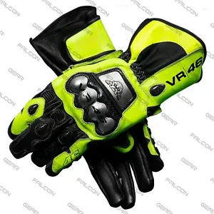 GUANTES MOTOGP VALENTINO ROSSI 2018 (GUANTES DE CUERO VR) disponibles tallas XS a 3XL - Imagen 1 de 5