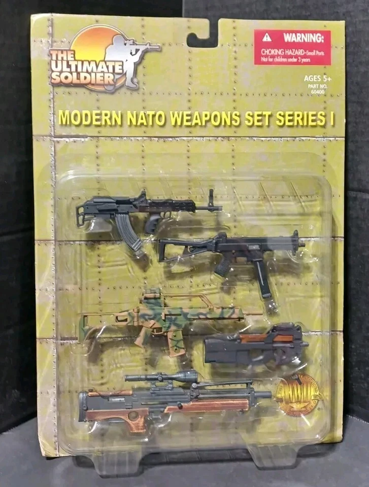 Nuevo Ultimate Soldier Moderno Juego de Armas OTAN Armas Serie I Juguetes Siglo XXI 1:6 Foto 1 de 4