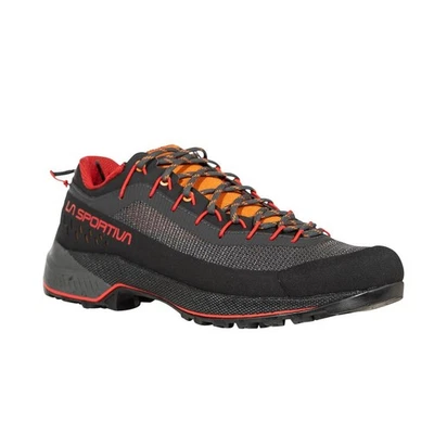 La Sportiva TX4 Evo ST Men's Approach Shoes, Carbon/Mountain Red, M44.5 - Image 1 of 4