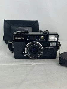 MINOLTA H-MATIC AF2-M -35mm Point & Shoot Camera - Picture 1 of 12