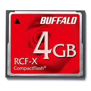 BUFFALO compact flash 4GB RCF-X4G Free Shipping with Tracking# New from Japan - Photo 1 sur 3