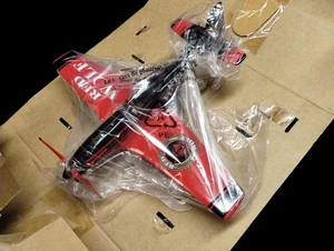 Liberty Classics ANHEUSER BUSCH Red Wolf P-51D Mustang Airplane Bank In Box - Picture 1 of 5