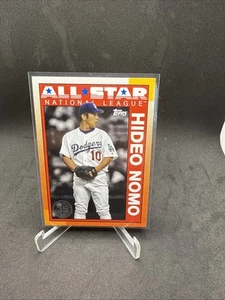 2025 Topps Series 2 Hideo Nomo #28 RED 1990 All Star Dodgers - Picture 1 of 2