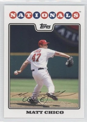 2008 Topps Matt Chico #498 - Image 1 of 2