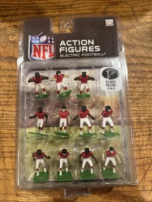 Figuras de acción de fútbol americano eléctrico de la NFL ATLANTA FALCONS 9-14-D Tudor Games 2016 Foto 1 de 4