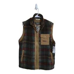 Pendleton Vest Men L Ridgeline Berber Plaid Western Preppy Gorpcore Camping - Picture 1 of 8