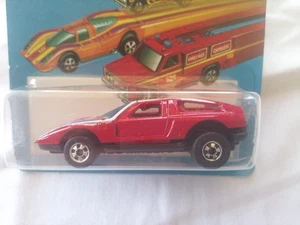 Vintage 1970 Hot Wheels Red Mercedes C111 Unopened Unpunched Suicide Open Doors - Picture 1 of 6