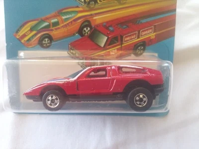 Vintage 1970 Hot Wheels Red Mercedes C111 Unopened Unpunched Suicide Open Doors - Image 1 of 4