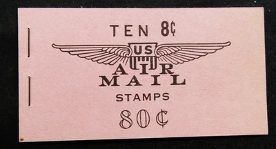 nystamps US Air Mail Booklet Stamp # BKC11 Mint OG NH          N21x3614 - Image 1 of 4