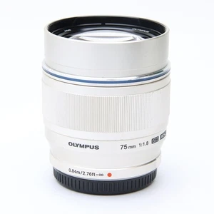 Olympus M.Zuiko Digital ED 75mm F/1.8 Silver #218 - Picture 1 of 12