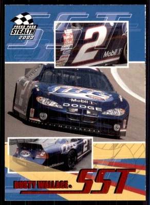 2003 Press Pass Stealth Red #P55 Rusty Wallace - Image 1 of 2