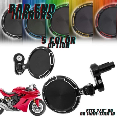 Espejos retrovisores CNC para Ducati SuperSport S 939 (2017-2020) - antirreflejo Foto 1 de 4