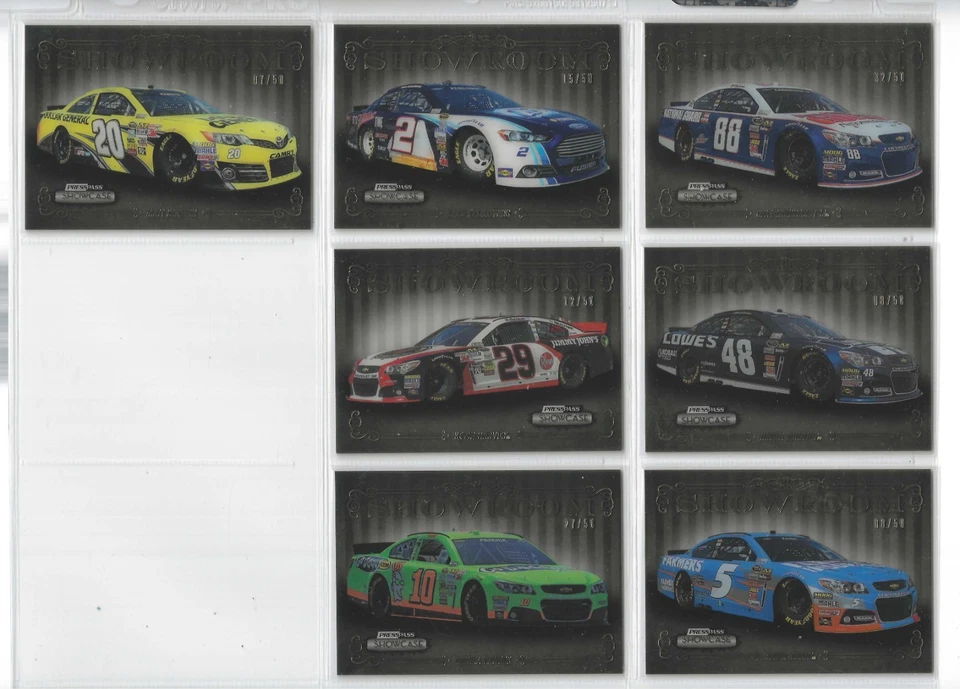 *2013 Showcase SHOWROOM-GOLD-#SR 1 Dale Earnhardt Jr/Car-#32/50!-ONE CARD ONLY!* - Image 1 of 1
