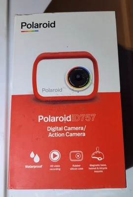 Polaroid iD757 720p 12.1MP Waterproof Sport Digital Action Camera - Image 1 of 3