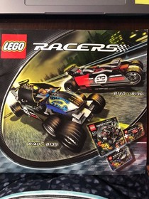 Lego  RACERS  MANUAL ONLY  8140 8136 8139