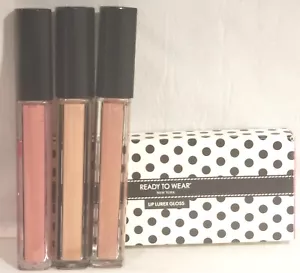 Ready To Wear Lip Gloss Trio Bare Nude Naked NIB - Picture 1 of 1