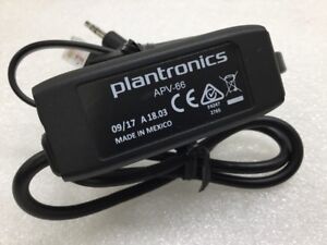 Plantronics APV-66 Electronic Hookswitch Cable Switch for CS500 W700 WO300 more