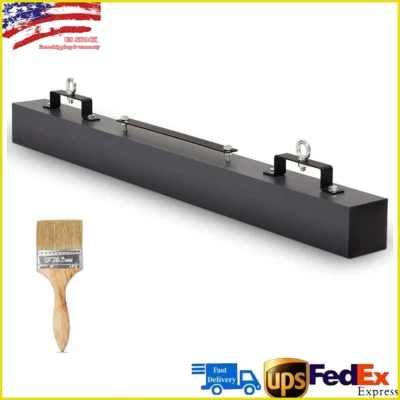 Herramienta de recogida de barredora magnética, barredora de carretilla elevadora magnética tipo colgante de uñas de 120 lb Foto 1 de 4