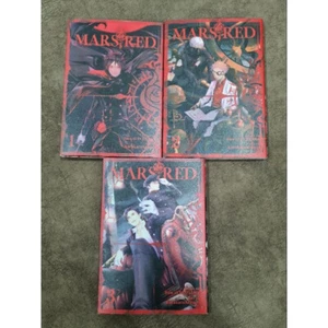 Marte Rosso Vol. Lotto 1-3 manga versione inglese spedizione espressa - Foto 1 di 8