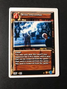 Promo DIVINE INTERVENTION Highlander CCG TCG 2nd Edition 2E - Picture 1 of 2