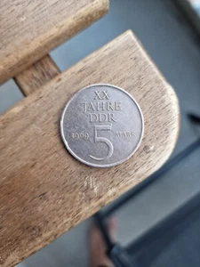 5 Mark Stück Münze 20 Jahre DDR - Ostalgie - Gedenkmünze - Bild 1 von 6