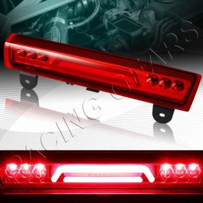 LENTE ROJA TERCERA GENERACIÓN2 BARRA LED LUZ FRENO TRASERO AJUSTE 00-06 CHEVY SUBURBAN/TAHOE Foto 1 de 4