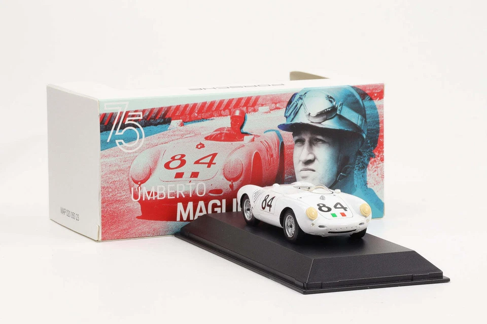 1:43 Spark Porsche 550 #84 Umberto Maglioli Museum MAPPA - Immagine 1 di 4