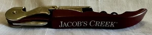 Pulltap's Jacob’s Creek Waiters ClickCut Corkscrew Wine Opener - Picture 1 of 3